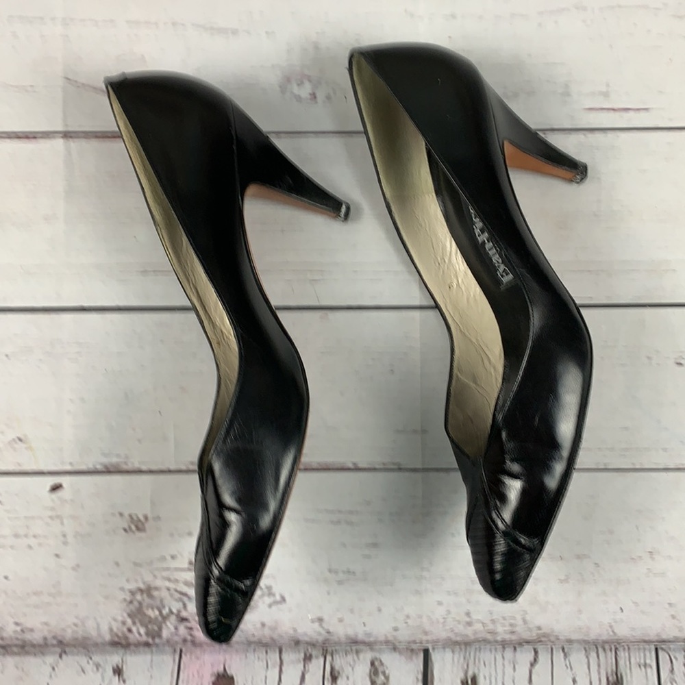 Evan Picone black heels size 9 S - Picture 5 of 10